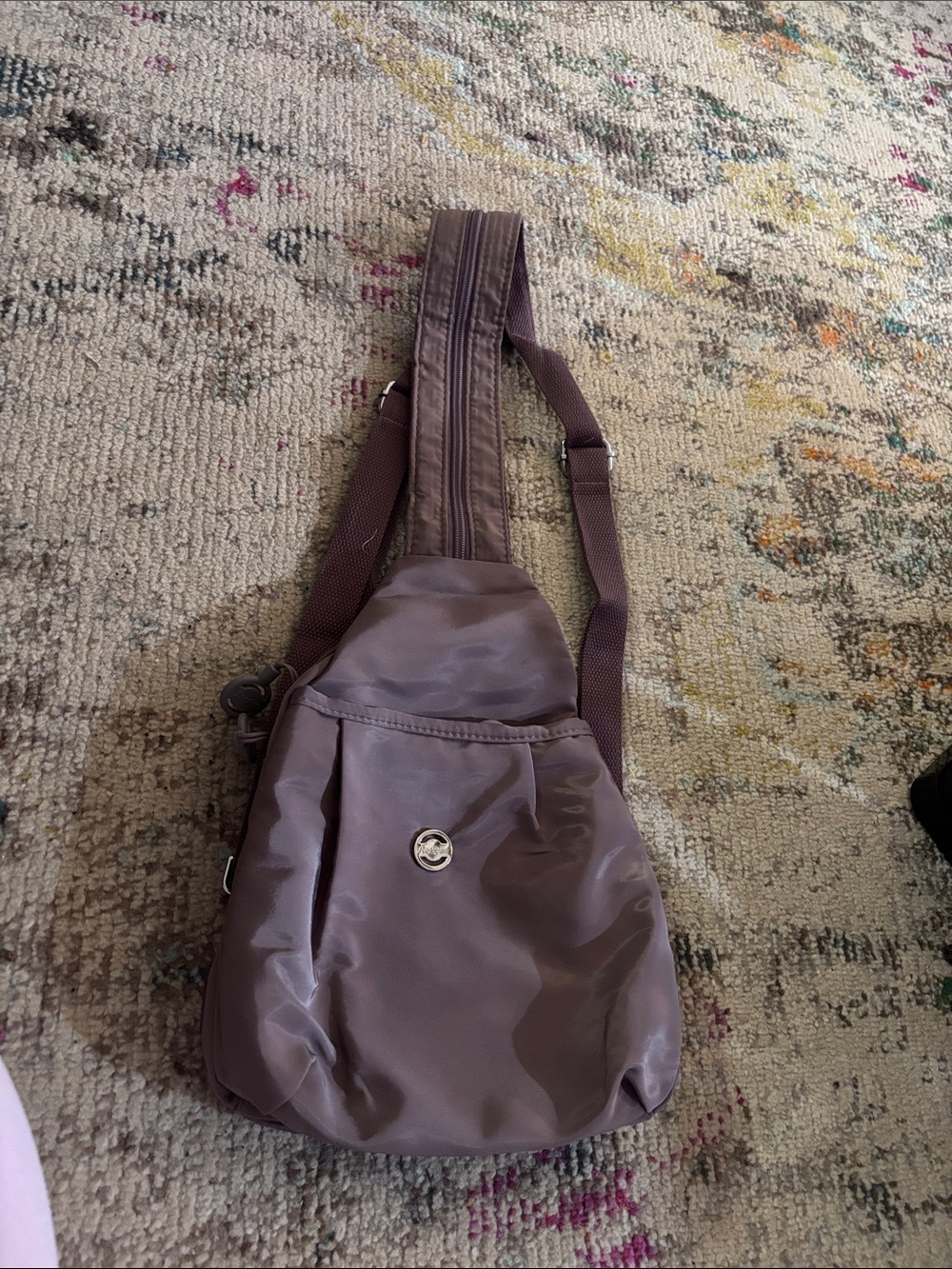 Jingpin light purple bag